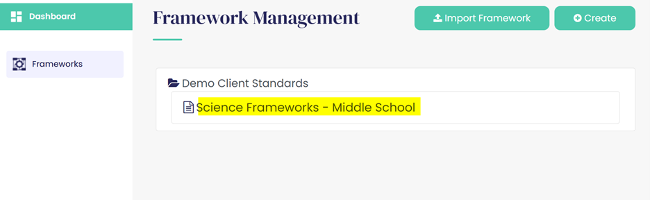 Frameworks