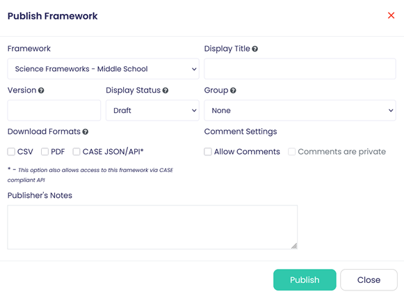 Frameworks