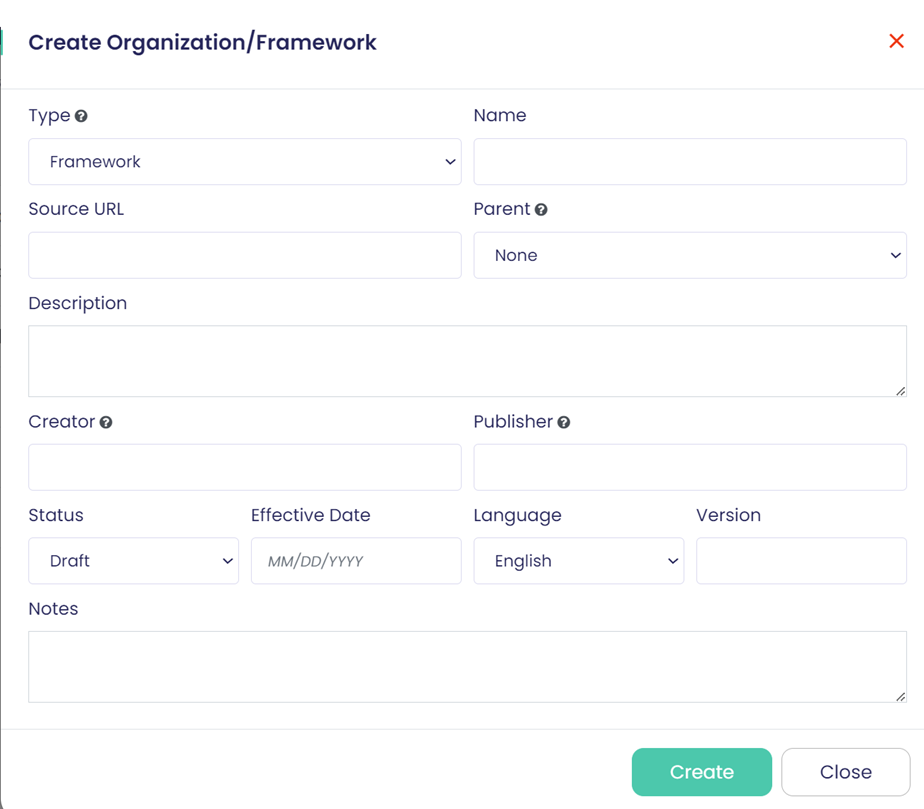 Frameworks