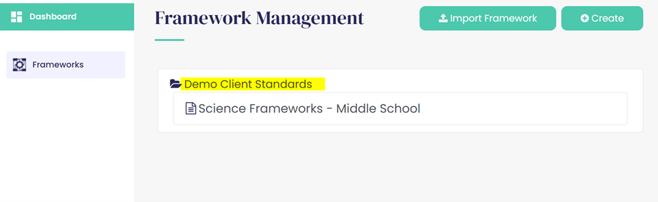 Frameworks