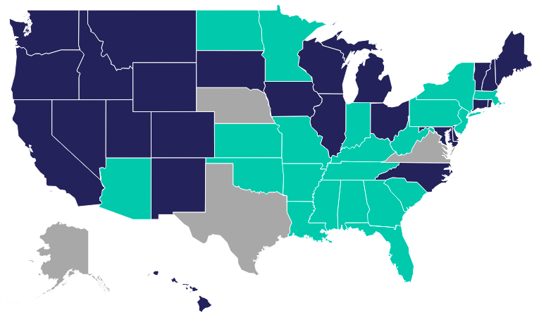 US Standards Map